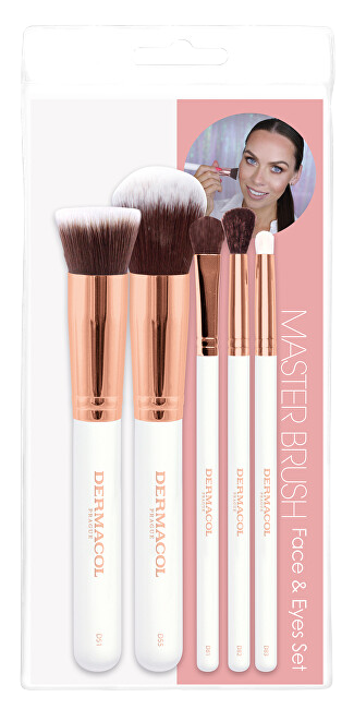 DERMACOL Sada kosmetických štětců 5 ks