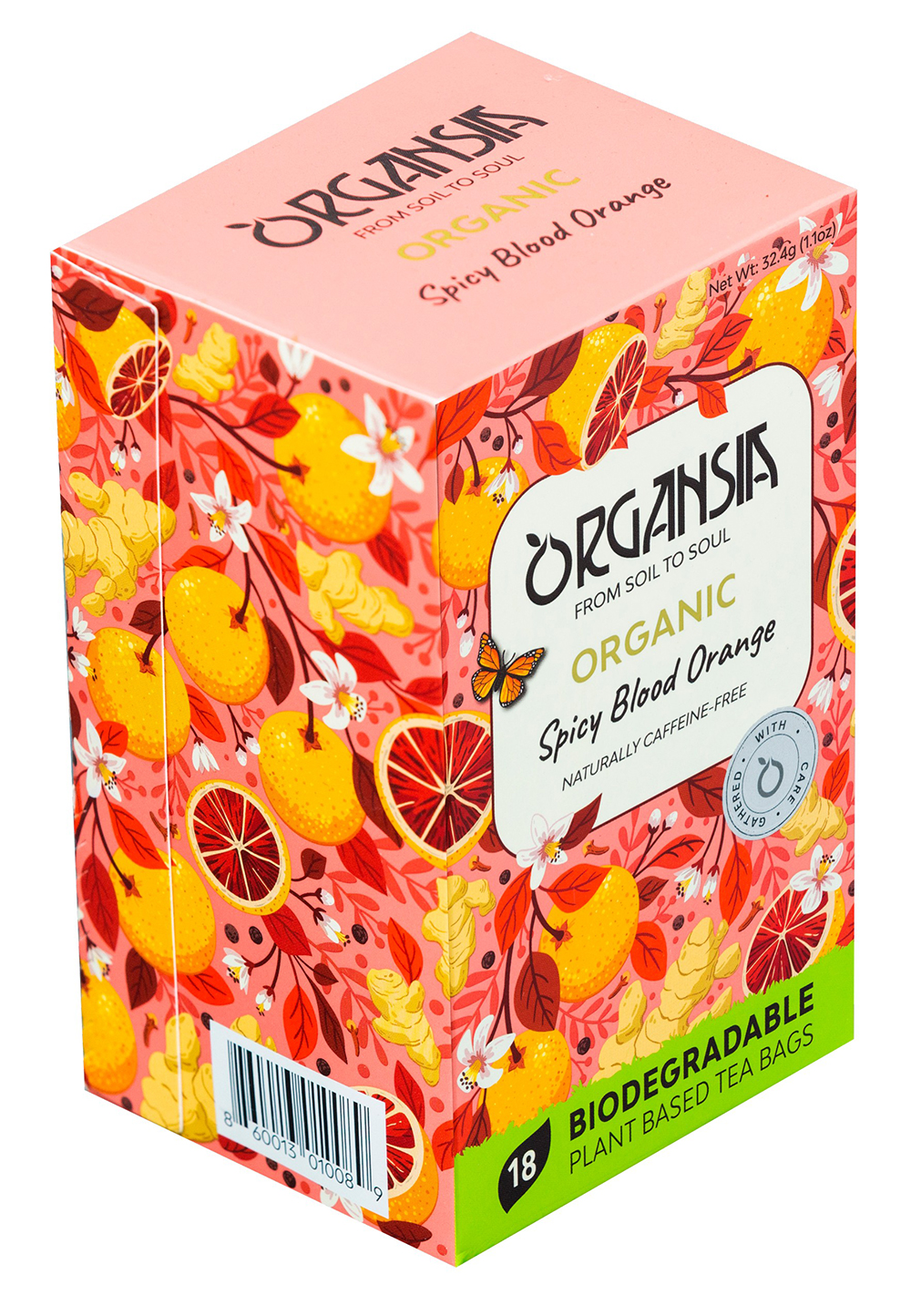ORGANSIA BIO Spicy Blood Orange 18 x 1.8 g