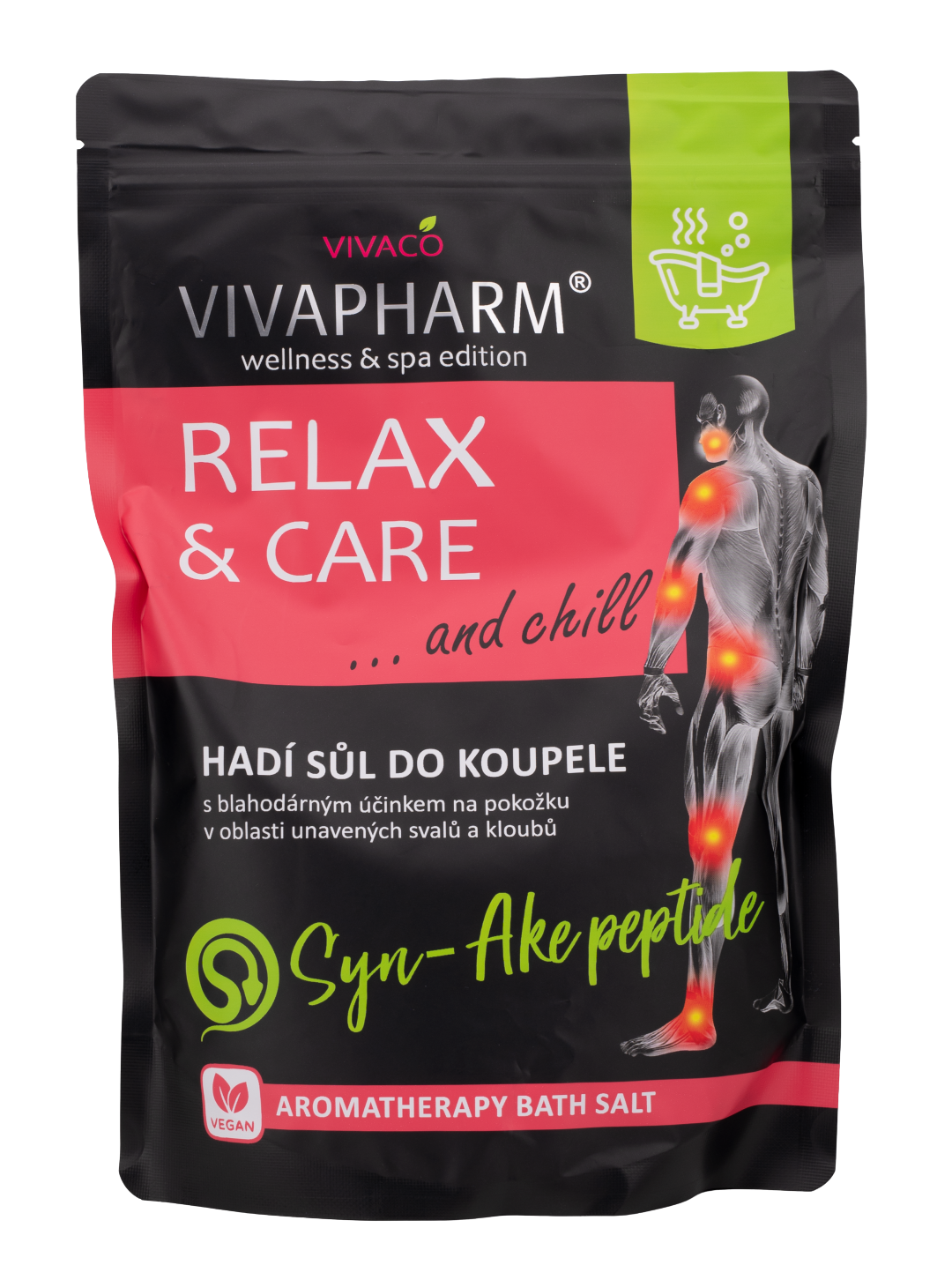 VivaPharm Sůl do koupele Relax and care 1000 g