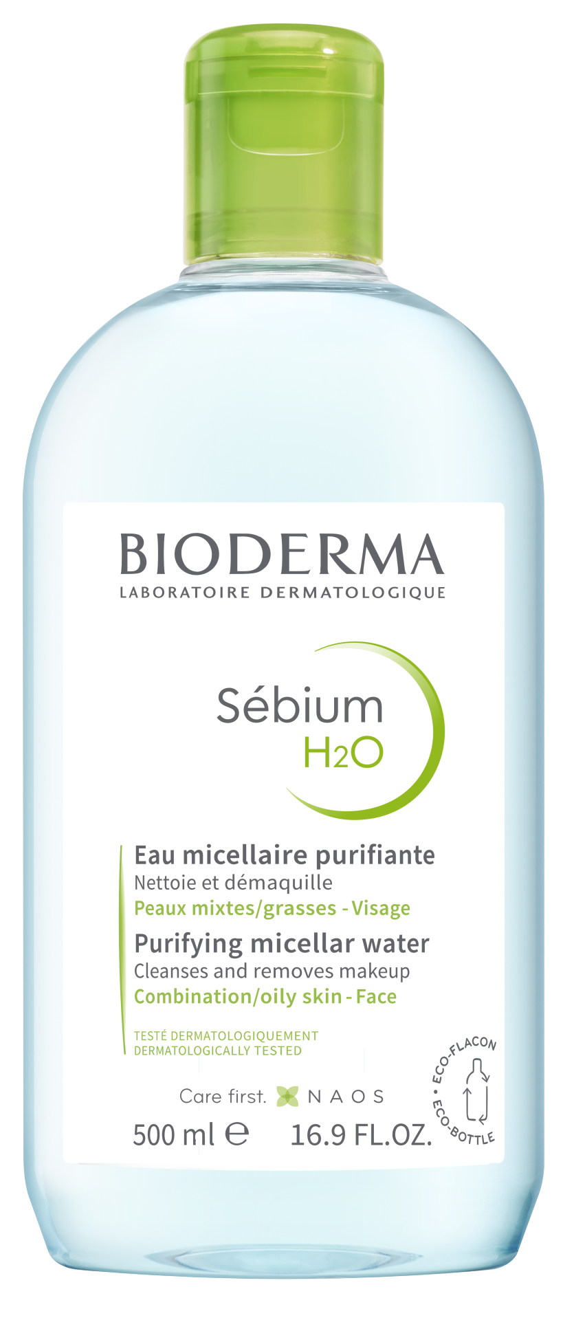 Bioderma Sébium H2O micelárna voda na mastnú pleť a akné 500 ml