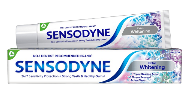 Fotografie SENSODYNE Extra Whitening zubní pasta 75 ml