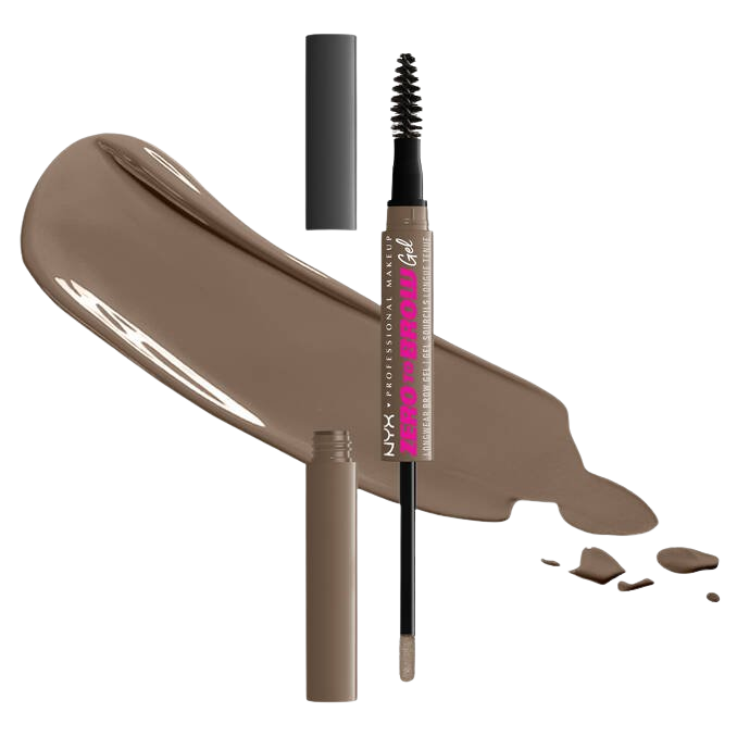 NYX PROFESSIONAL MAKEUP Zero To Brow Gel 06 Chocolate gel na obočí 2 ml