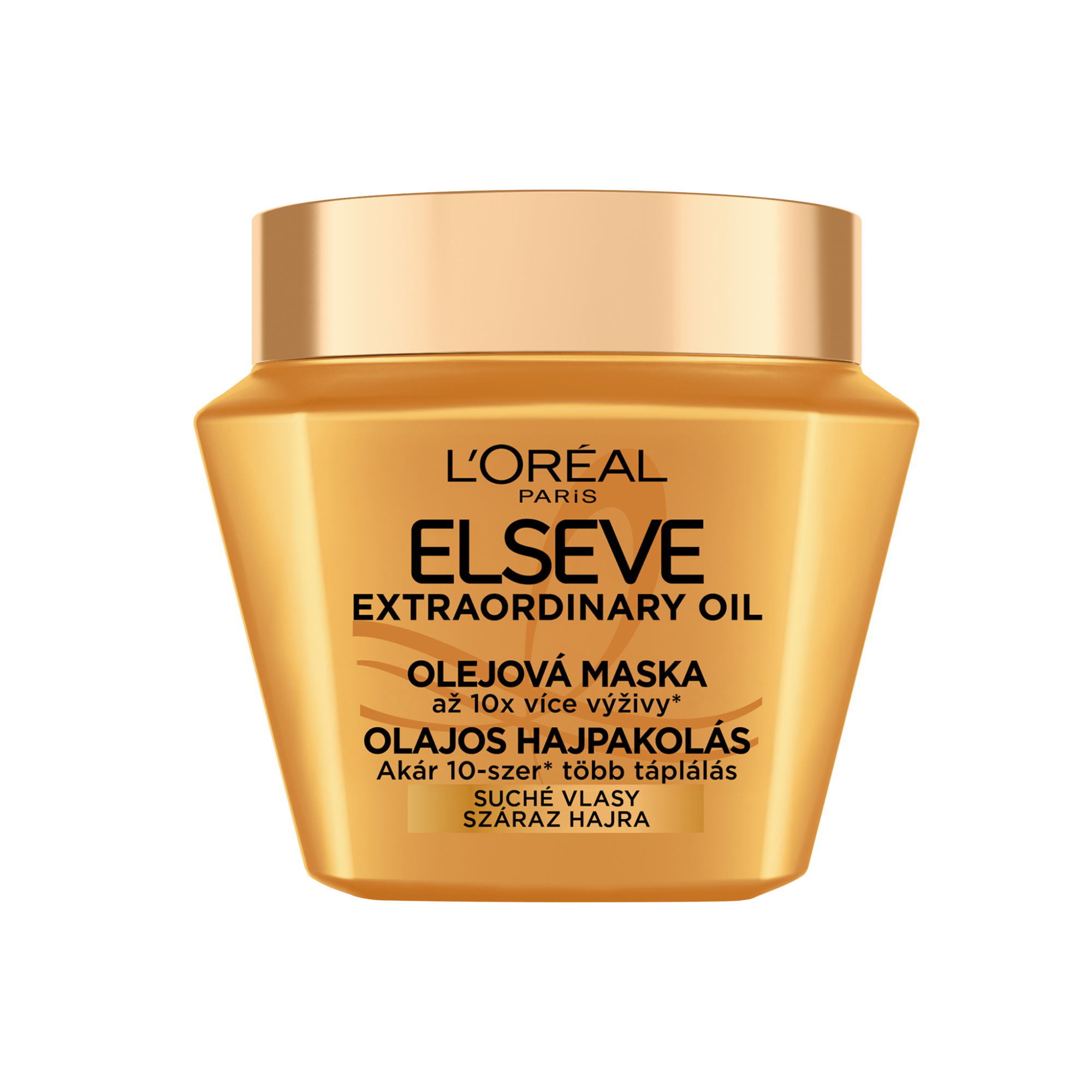 Fotografie L'ORÉAL PARIS Elseve Extraordinary Oil olejová maska na suché vlasy 300 ml