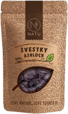 NATU Švestky Ashlock bez pecky 200 g