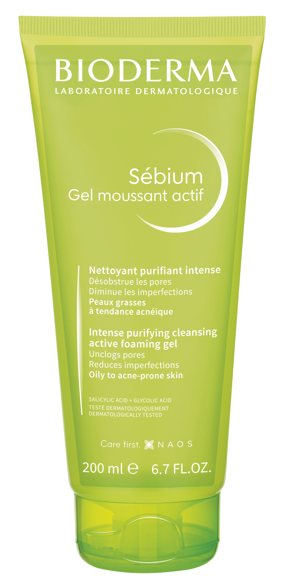 Bioderma Sébium Gel moussant actif čistiaci gél na mastnú pleť a akné 200 ml