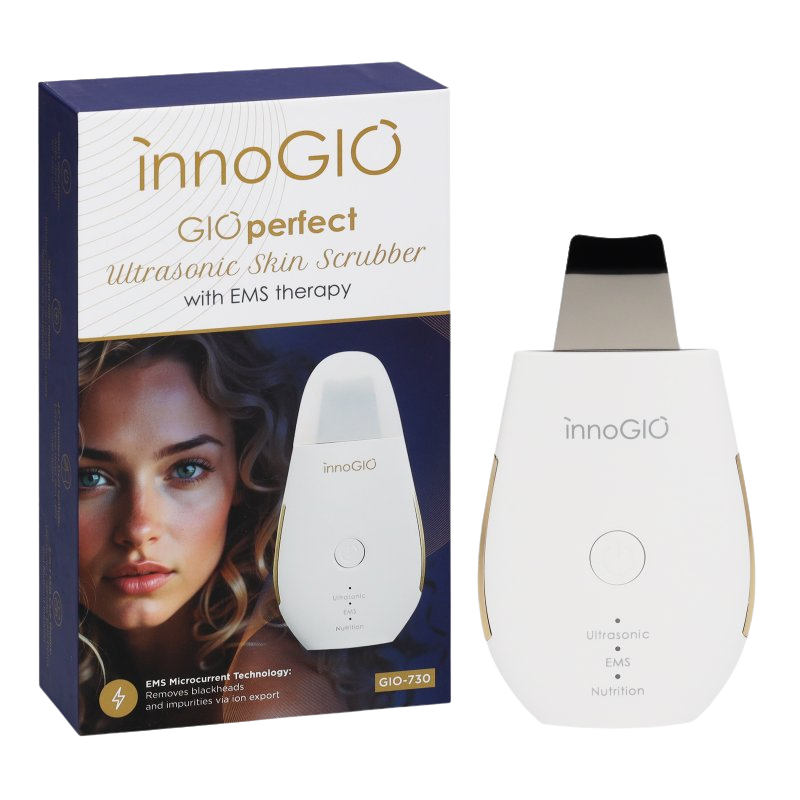 Fotografie INNOGIO GIOperfect ultrazvuková špachtle na čištění pleti s EMS terapií GIO-730