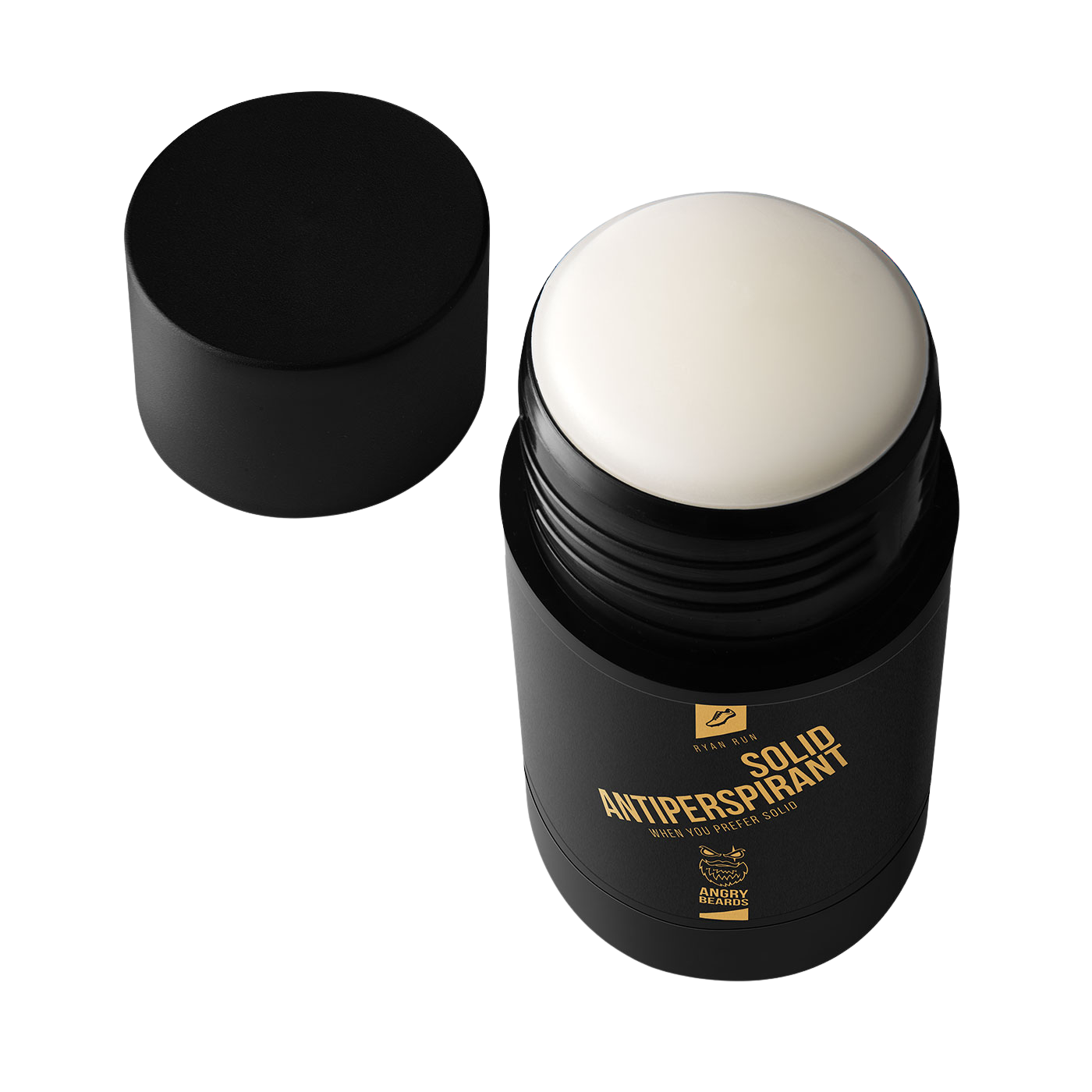 Fotografie ANGRY BEARDS Tuhý antiperspirant Ryan Run 50 ml