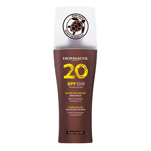 DERMACOL SUN Mléko na opalování SPF 20 rozprašovač 200 ml