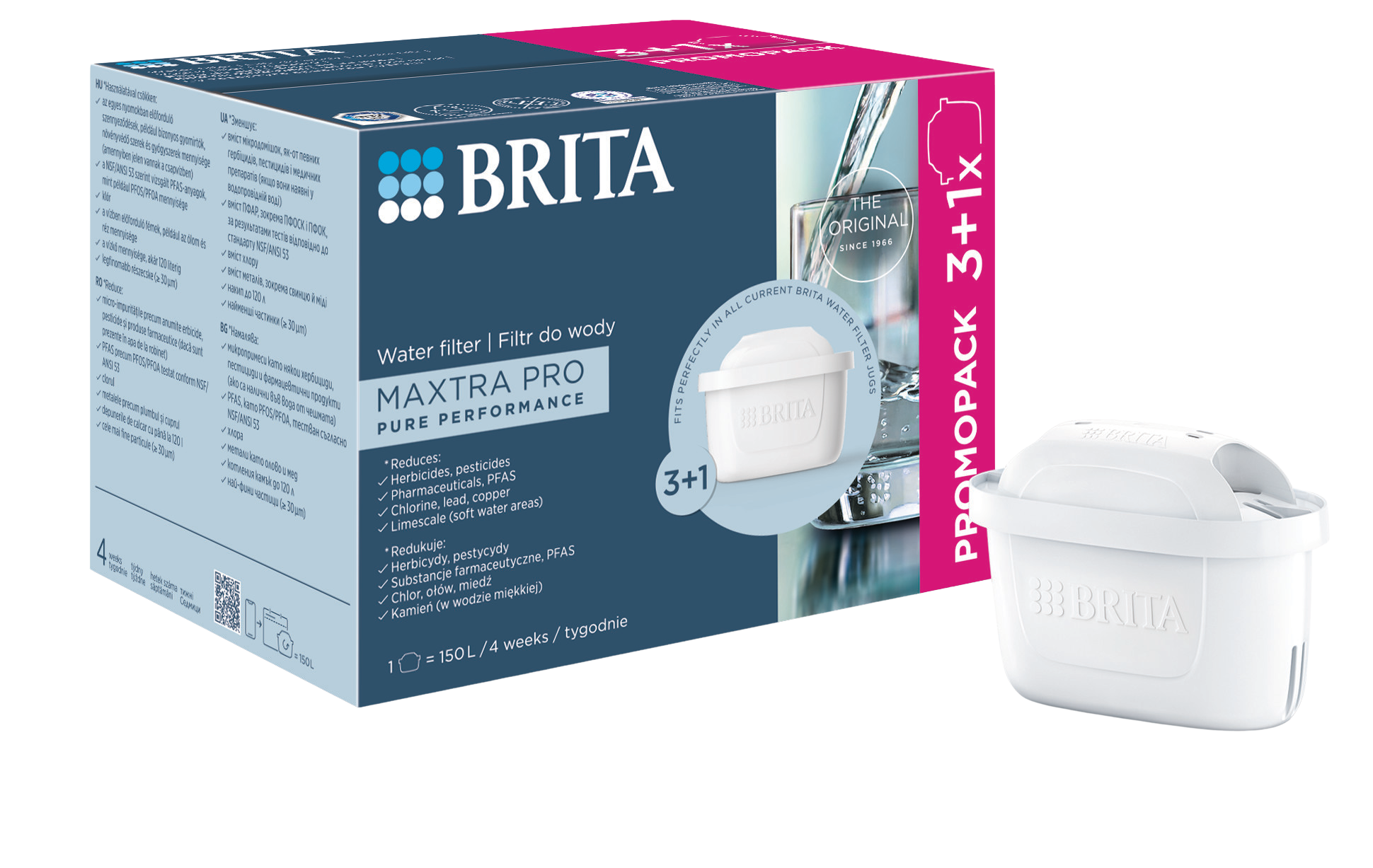 BRITA Pack 3+1 MAXTRApro PO 2024