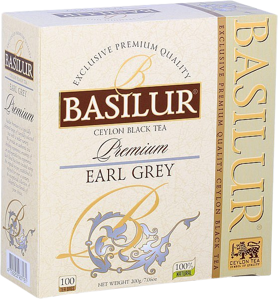 Fotografie BASILUR Premium Earl Grey 100 x 2 g