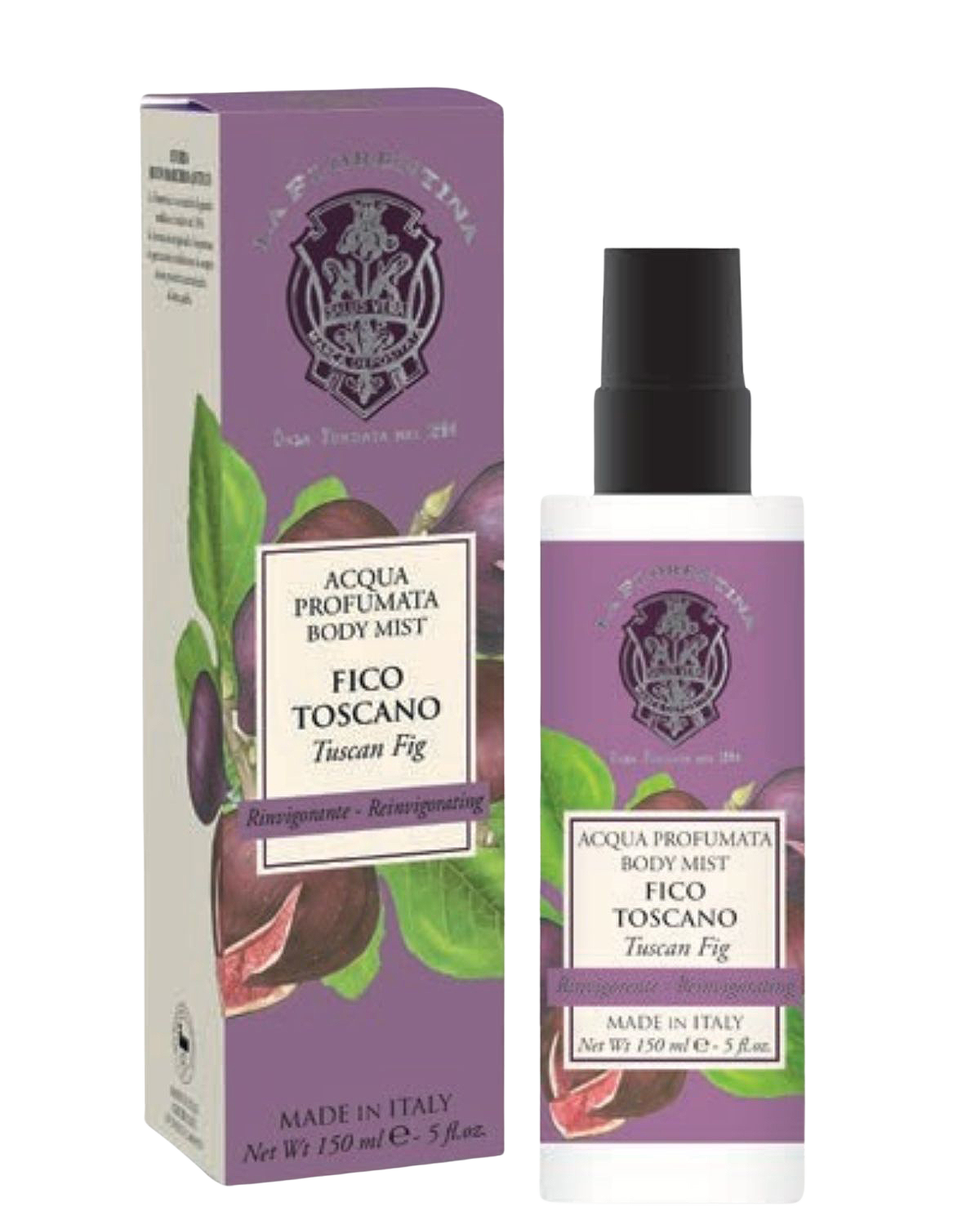 Fotografie LA FLORENTINA Parfémovaná tělová voda, Fico Toscano 150 ml