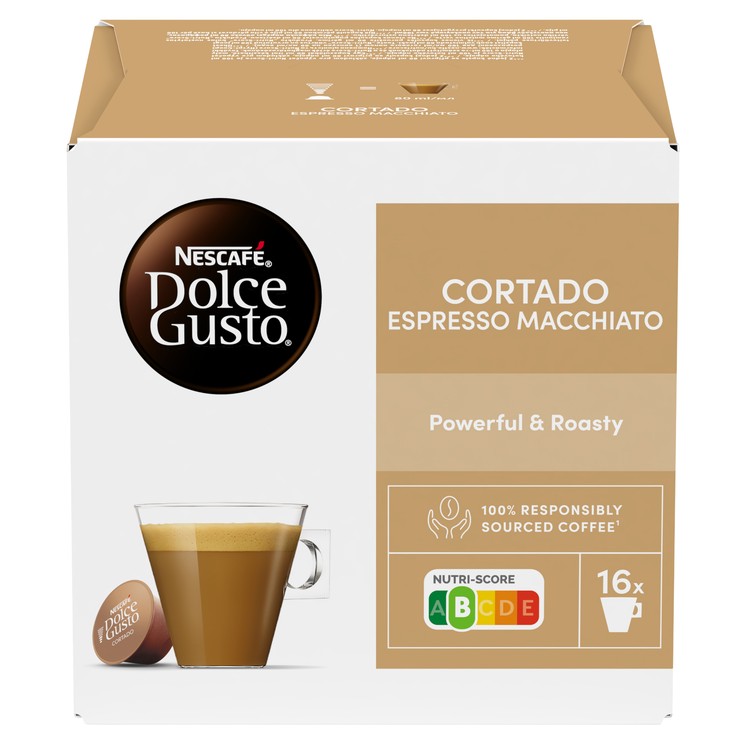 NESCAFÉ Dolce Gusto Cortado kávové kapsle 16 ks
