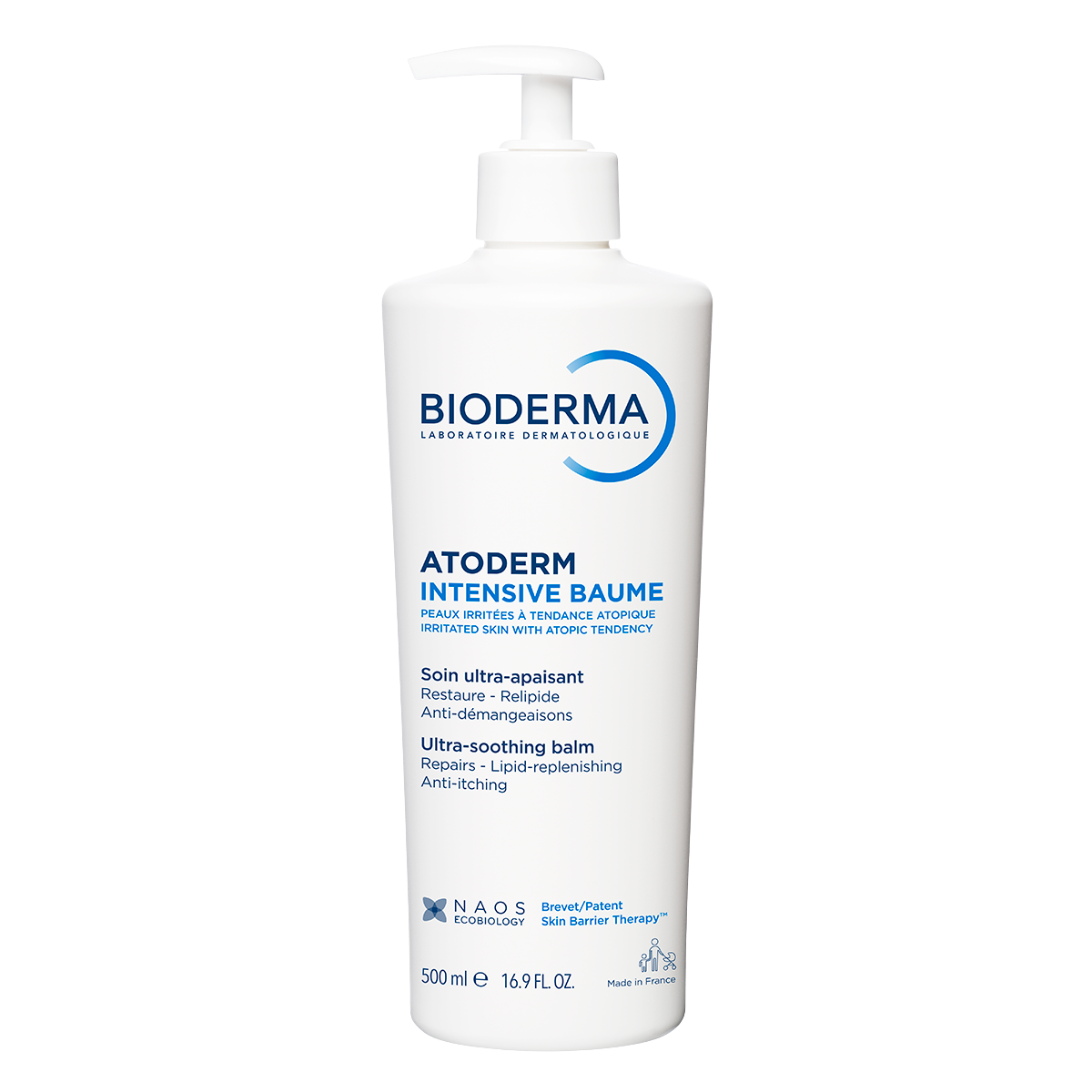 Bioderma Atoderm Intensive gel-krém - zklidňující chladivý tělový krém proti svědění 500 ml