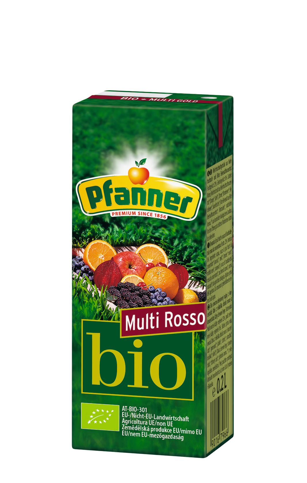 Fotografie PFANNER BIO Multi Rosso 30% 0.2 l