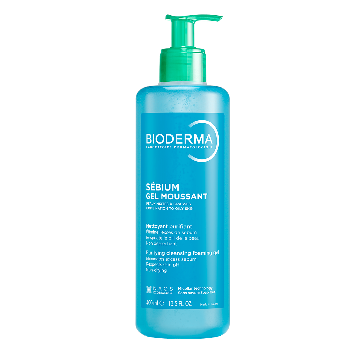 Bioderma Sébium Gel moussant čistiaci gél na zmiešanú a mastnú pokožku 500 ml