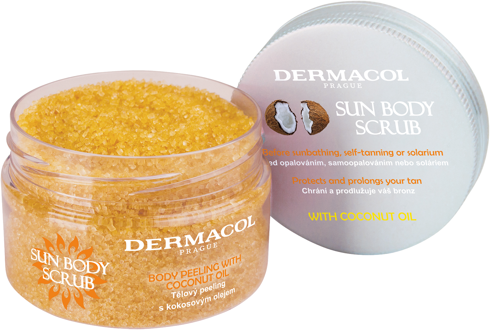 Dermacol SUN tělový peeling 200 g