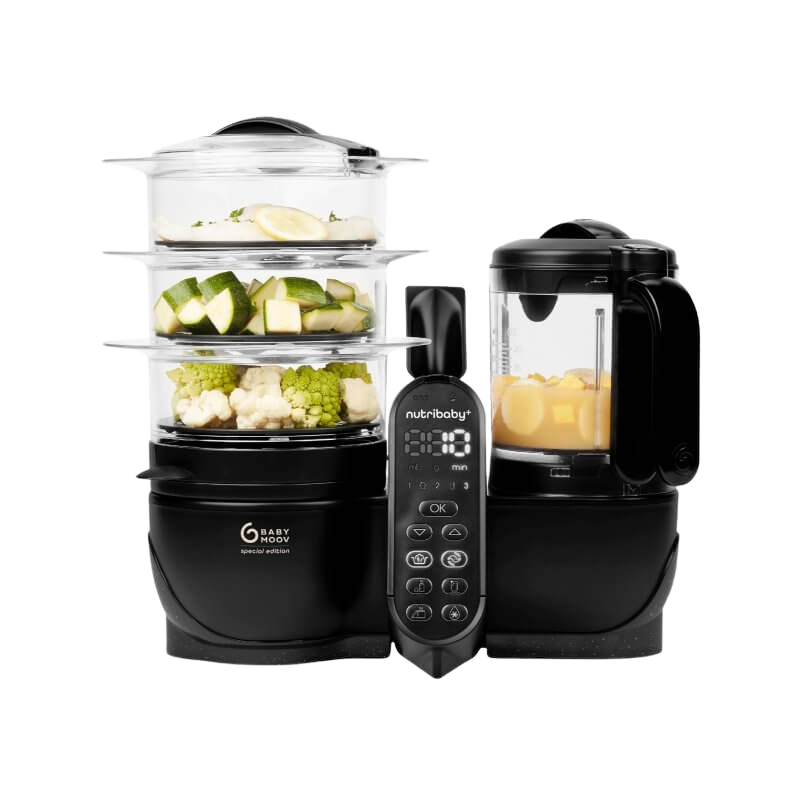 BABYMOOV Multifunkční přístroj Nutribaby+ XL Mineral Black