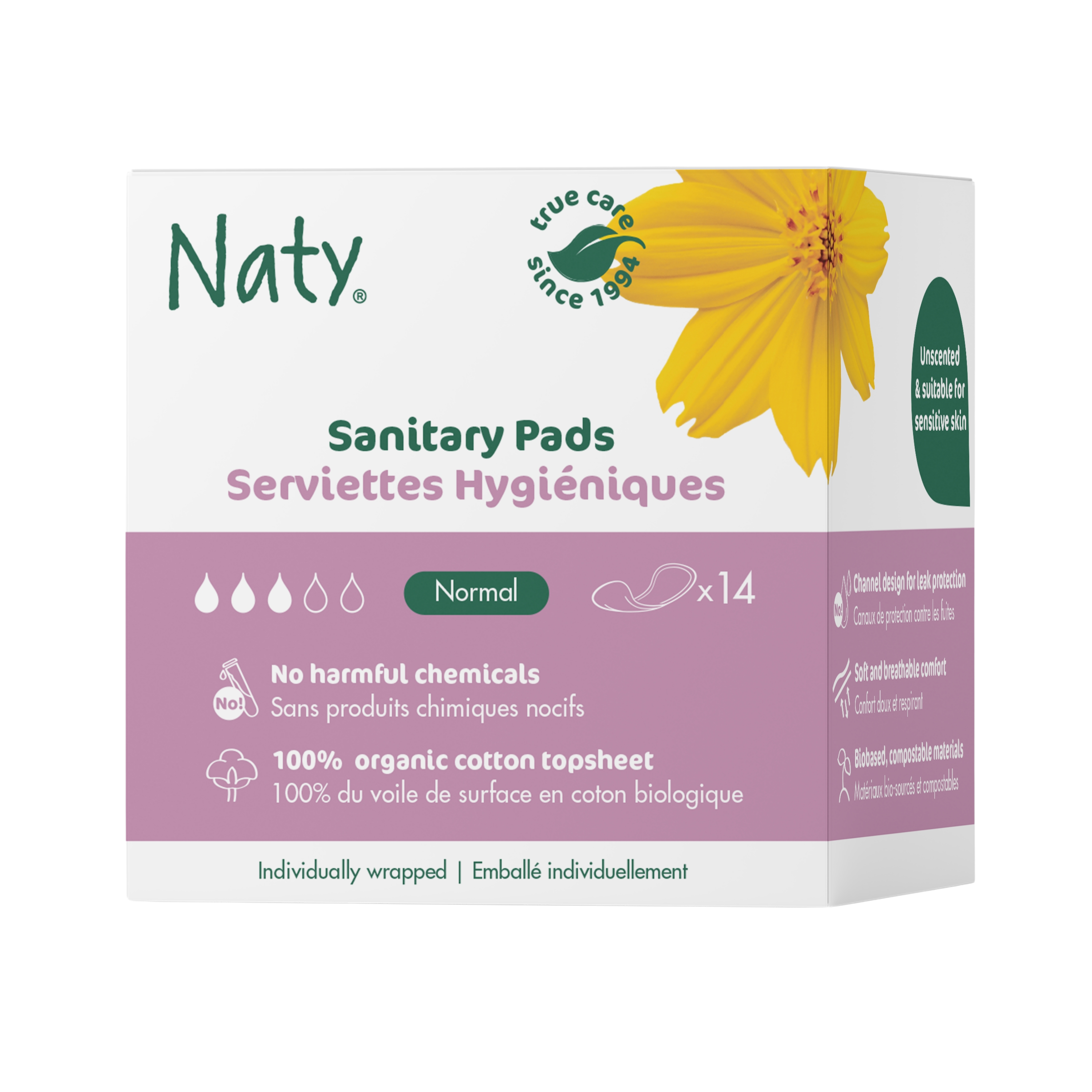 Fotografie NATY Dámské vložky 14 ks