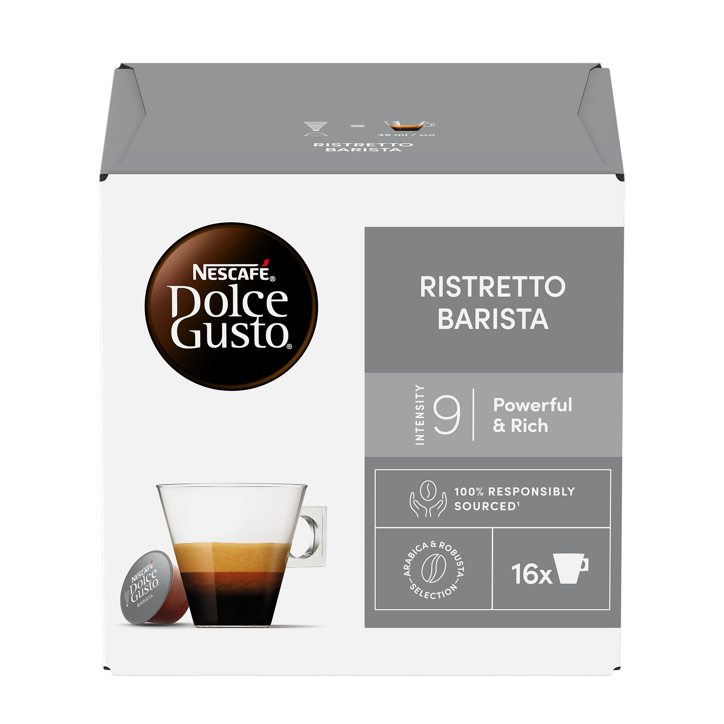 NESCAFÉ Dolce Gusto Ristretto Barista – kávové kapsle 16 ks