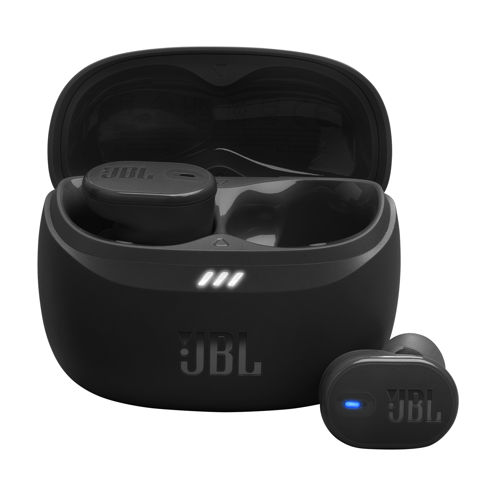JBL Tune Buds2 Black, TWS sluchátka s potlačením hluku