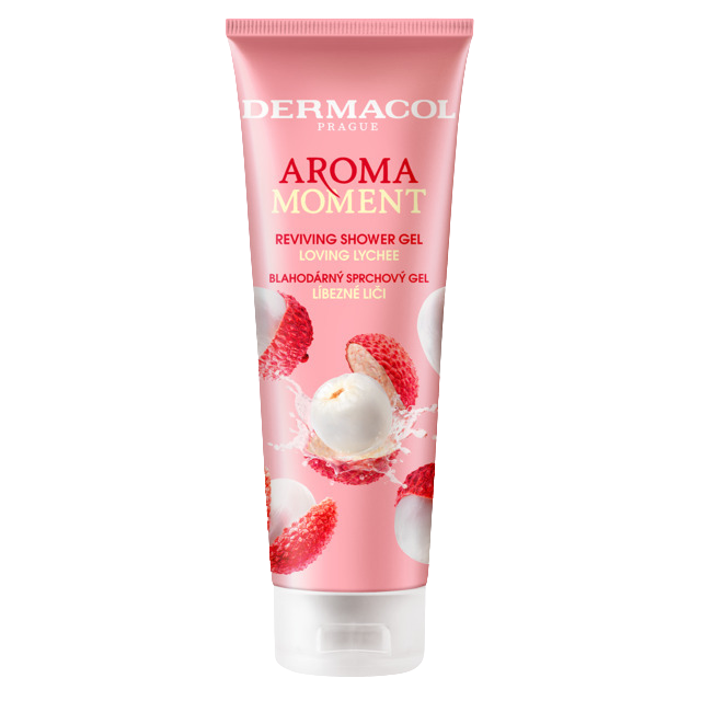 DERMACOL Aróma Moment - sprchový gél ľúbezné liči 250 ml