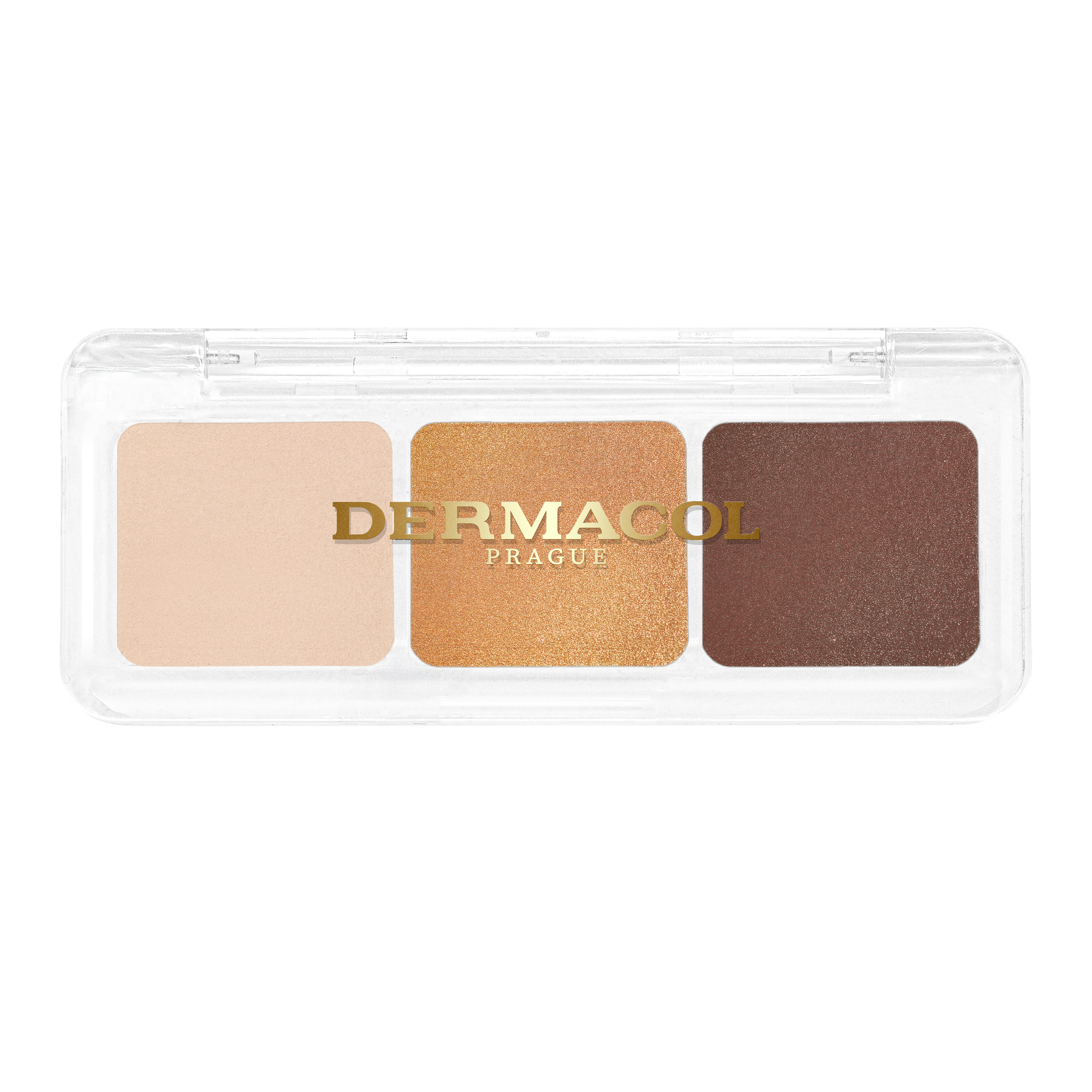 Fotografie DERMACOL Paletka očních stínů č.3 Golden Sands 4.2 g