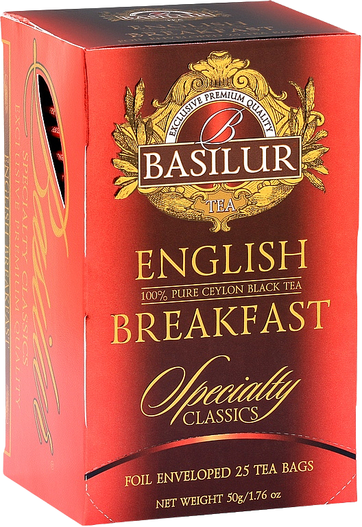 Basilur Specialty English Breakfast přebal 25 x 2 g