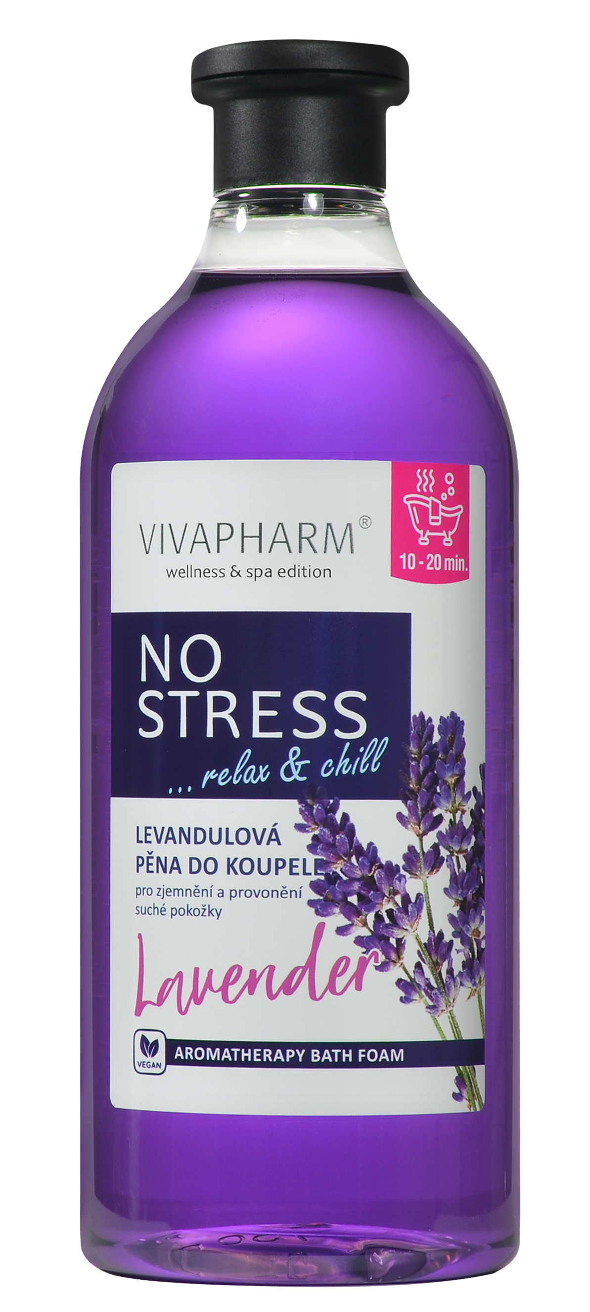 VIVACO Pěna do koupele No stress 750 ml