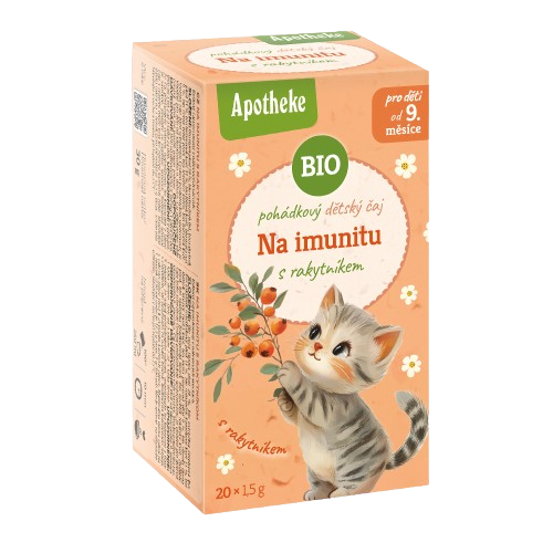 Apotheke BIO rozprávkový čaj Na imunitu s rakytníkom 20 x 1.5 g