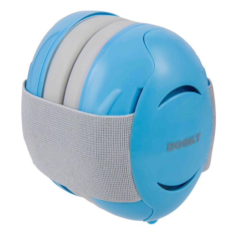 Fotografie DOOKY Chrániče sluchu BABY 0-36m Blue