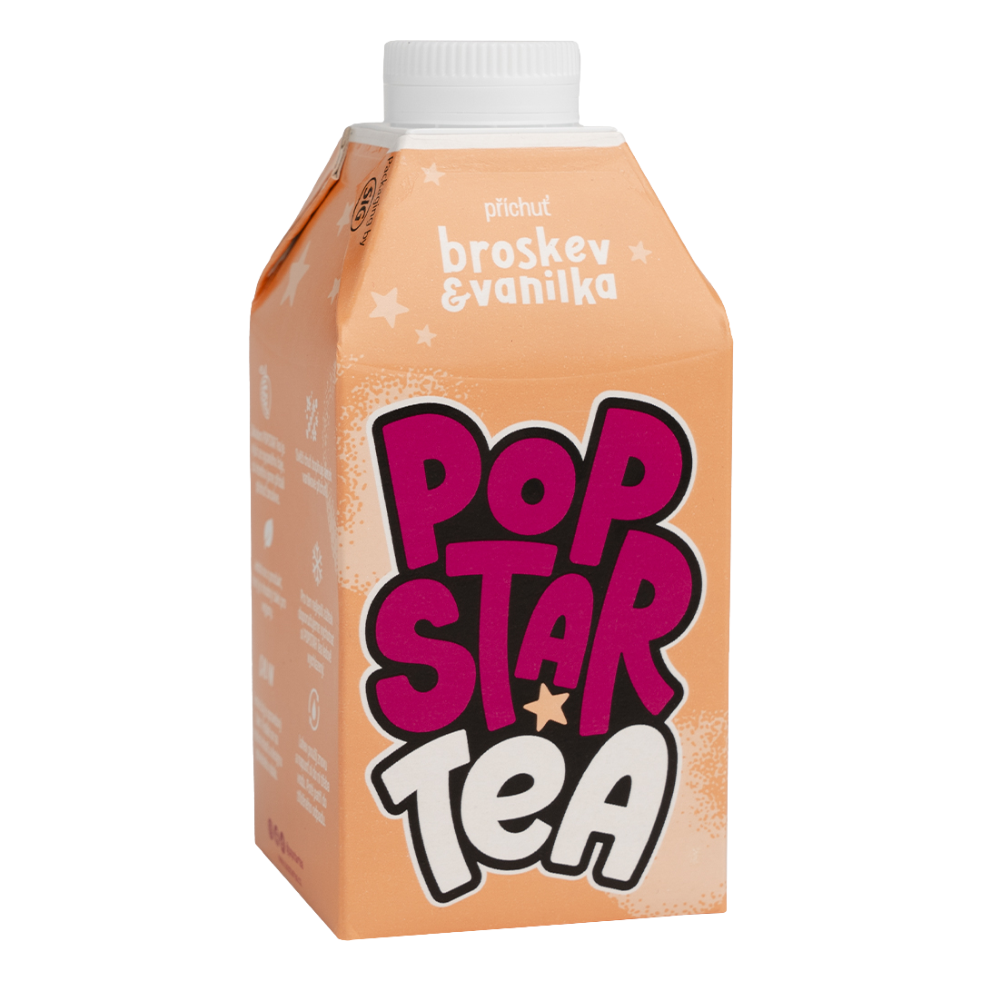 Fotografie PFANNER Tea Broskev & Vanilka 0.5 l