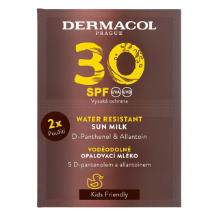 DERMACOL SUN Mléko na opalování SPF 30, 2 x 15 ml