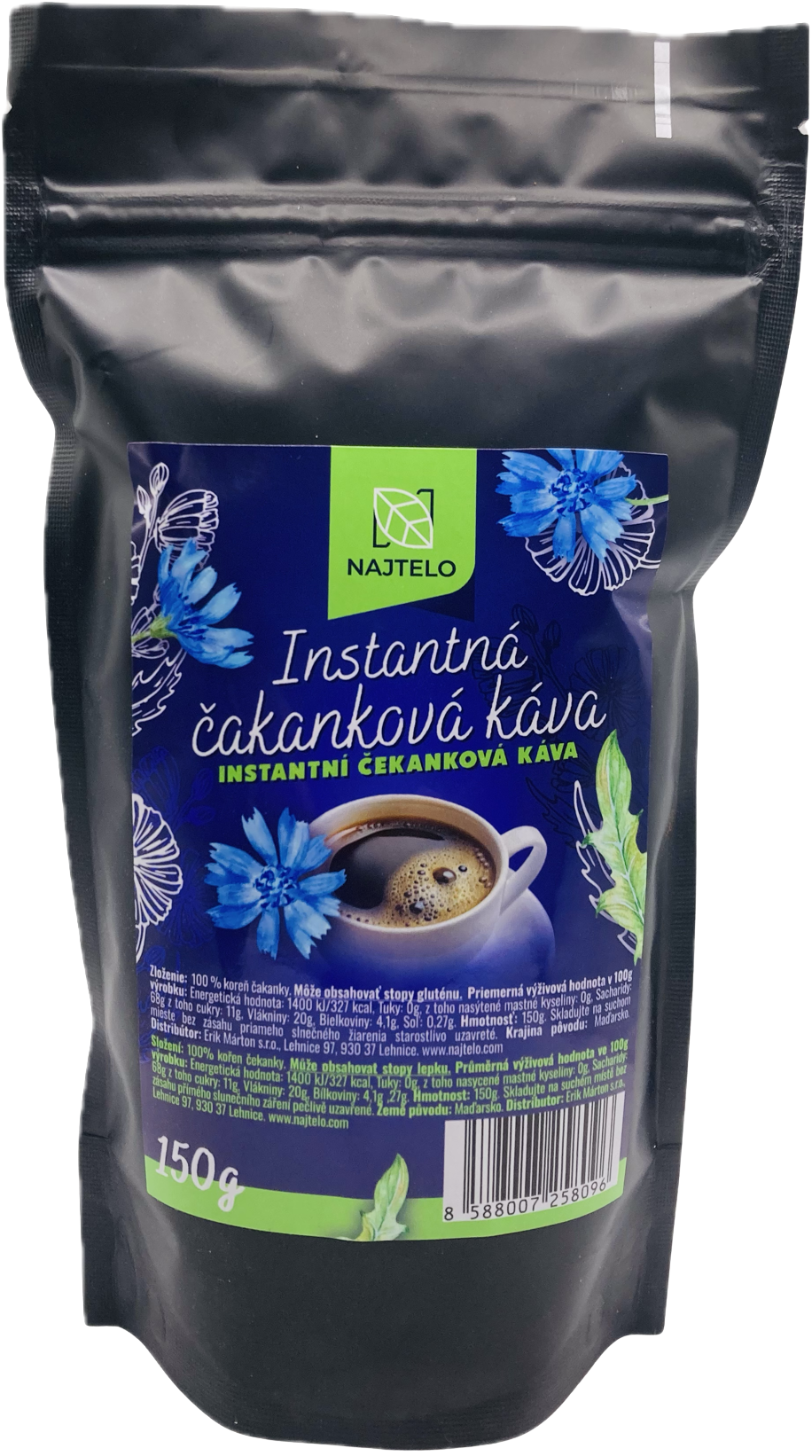 NAJTELO čekanková káva instantní 150 g