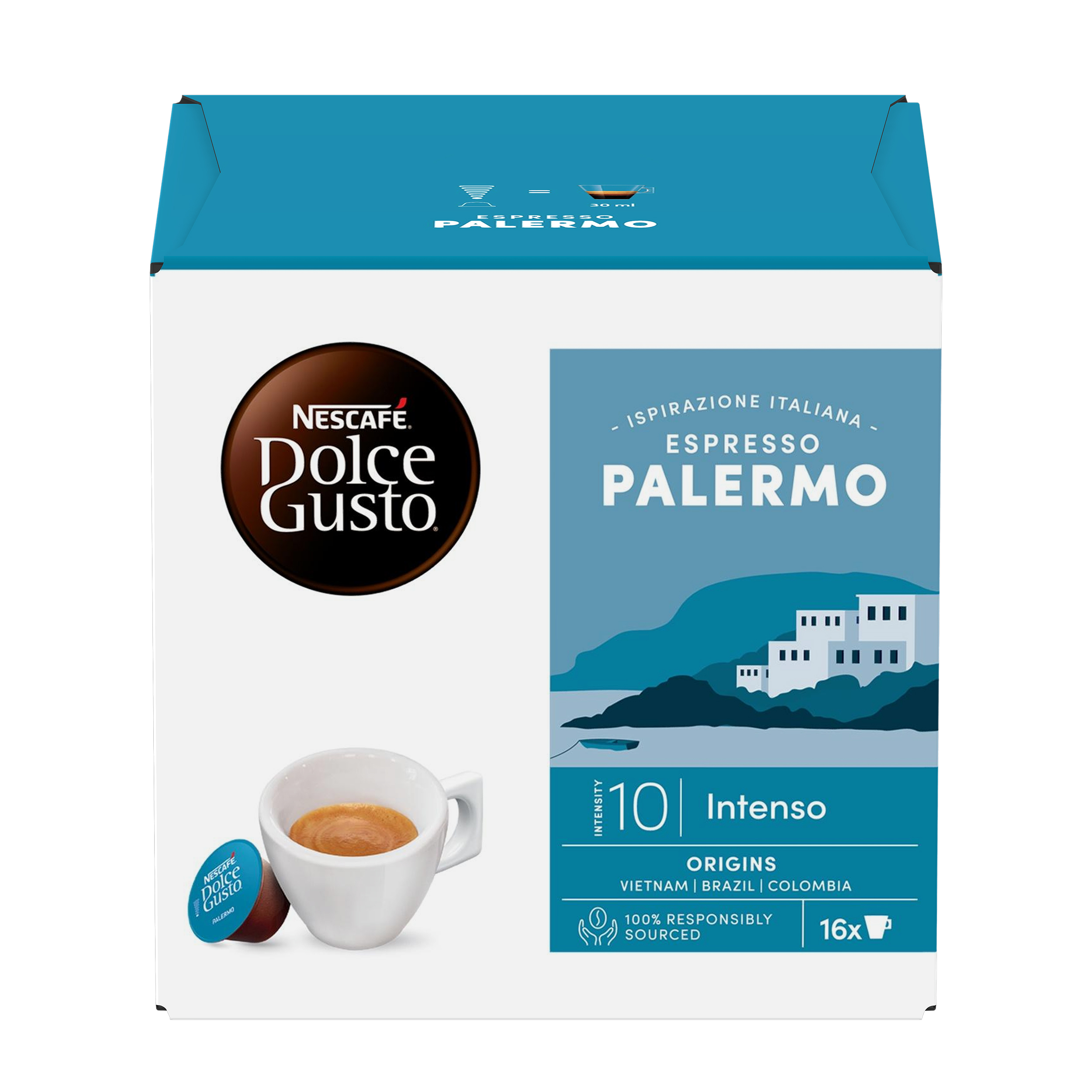 NESCAFÉ Dolce Gusto Espresso Palermo kávové kapsle 16 ks