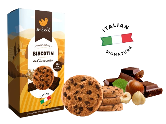 Fotografie MIXIT Italian Bakery – Biscotin al Cioccolato 170 g