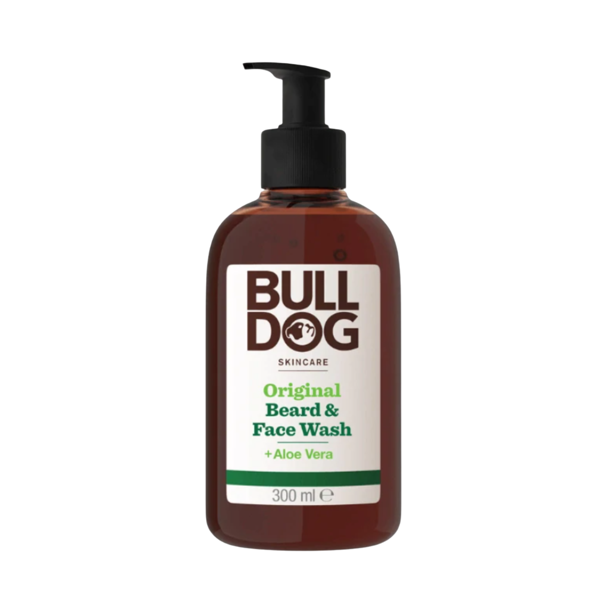 Fotografie BULLDOG Original Beard and Face Wash 2v1 - šampón na vousy a tělo 300 ml