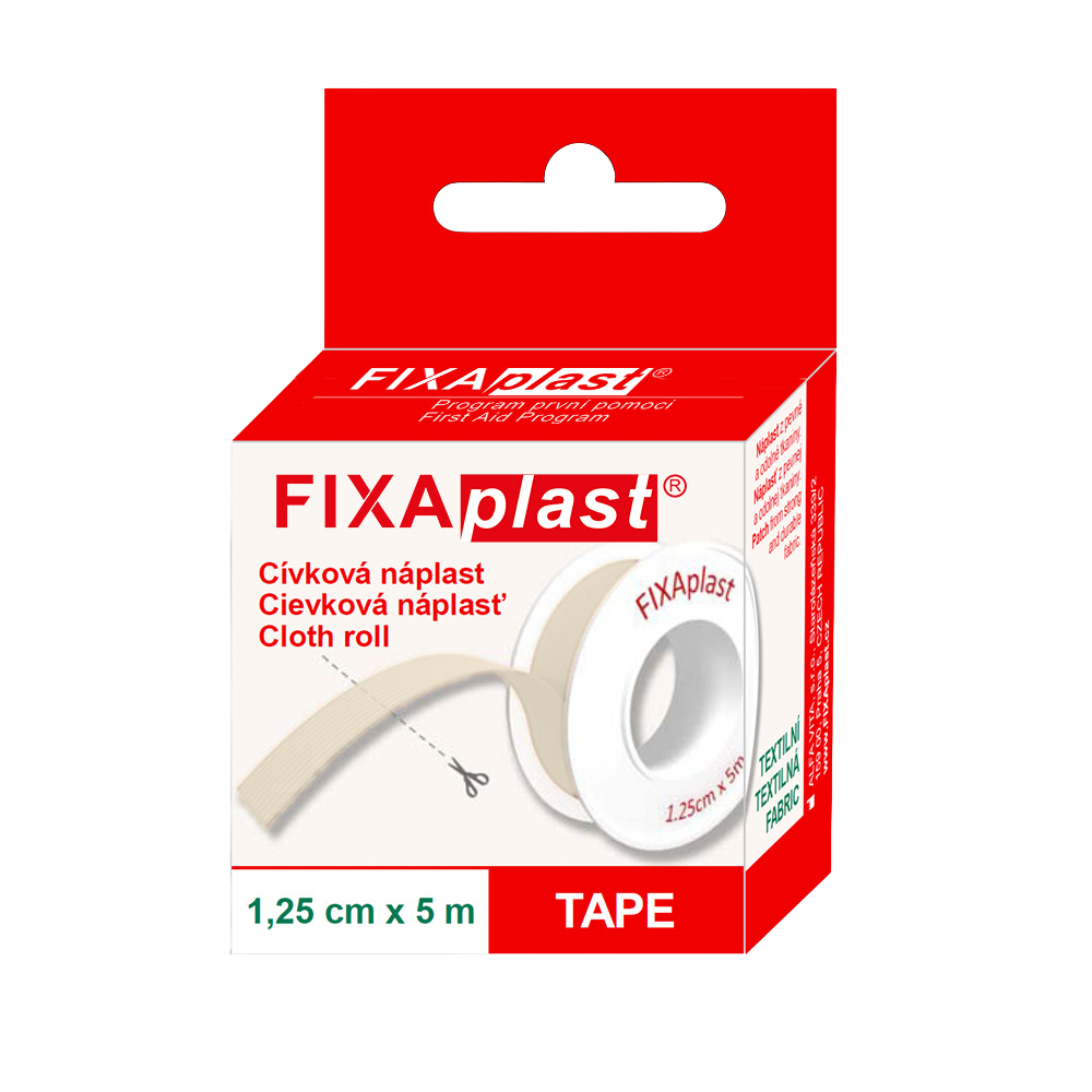 Fixaplast Náplast TAPE cívka 1.25cm x 5m