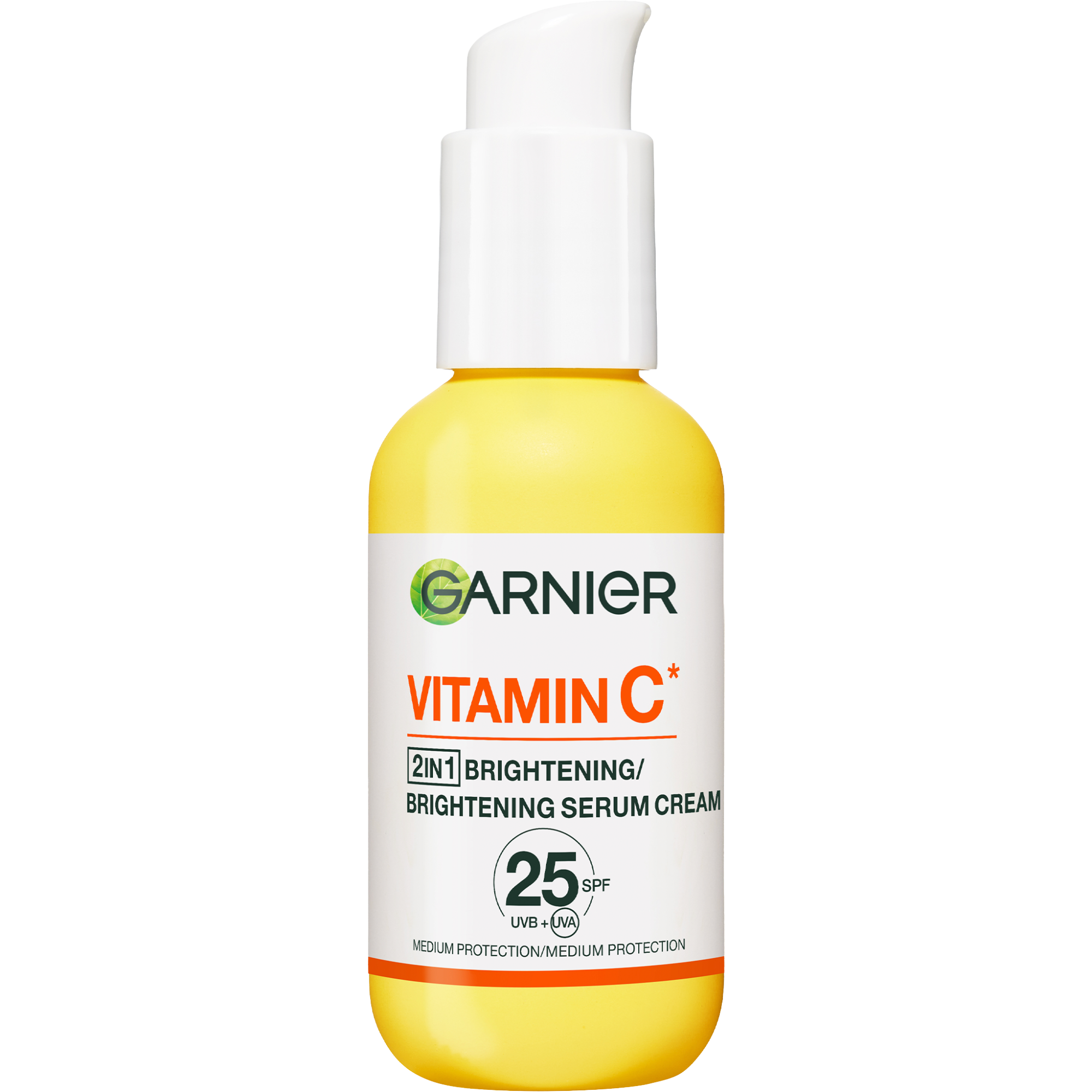 Fotografie Garnier Skin Naturals Sérum a krém s vitaminem C pro rozjasnění pleti 50 ml