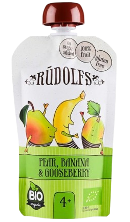 Hruška, banán, egreš