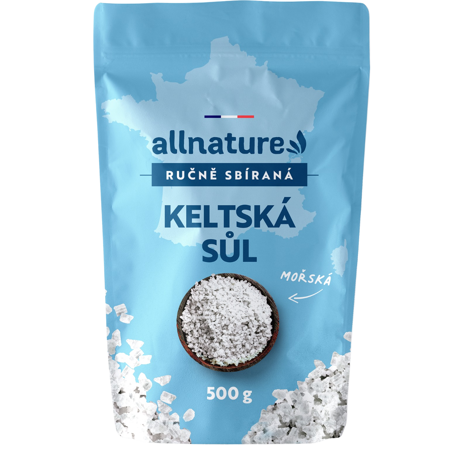 Fotografie ALLNATURE Keltská sůl 500 g