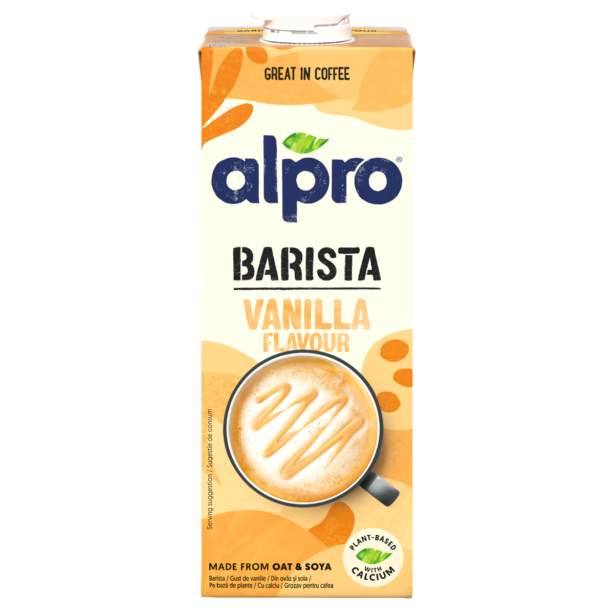 Fotografie ALPRO Barista Ovesno-sójový nápoj s vanilkovou příchutí 1 l