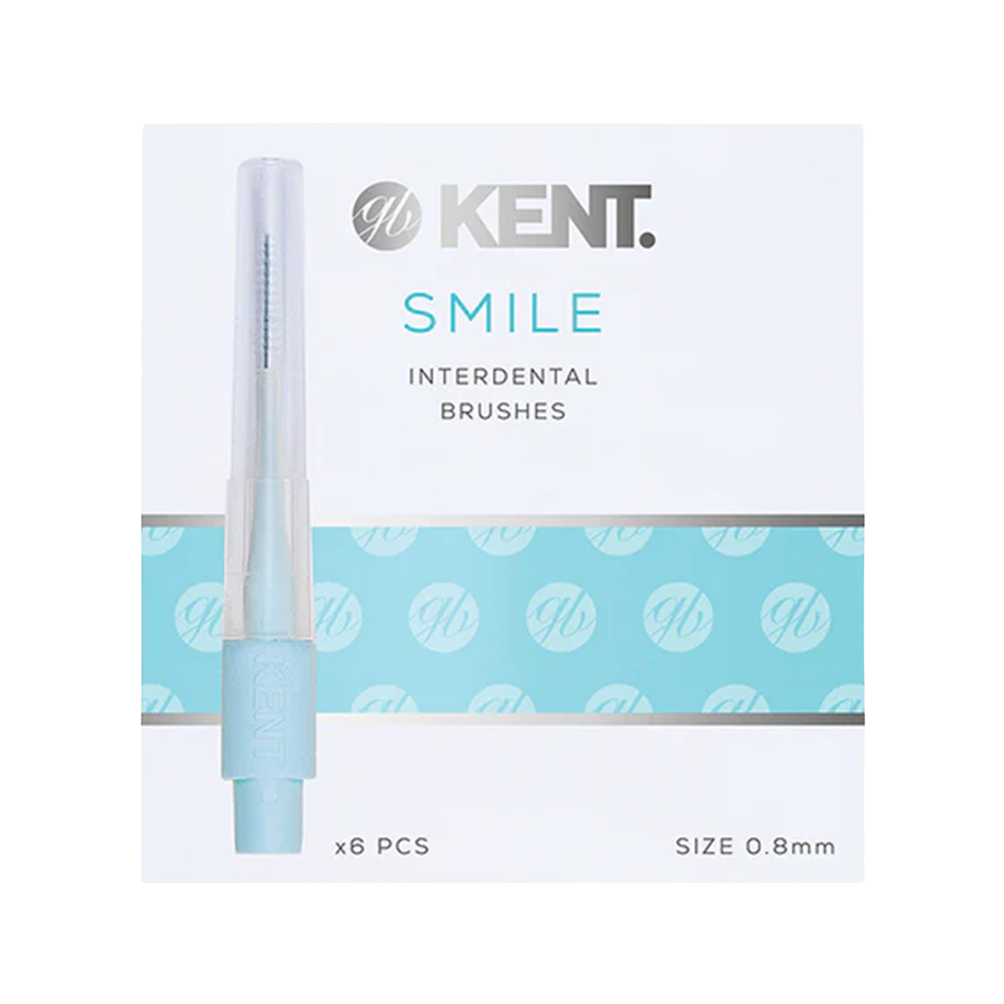 GB KENT & SONS PLC Mezizubní kartáčky SMILE 0,8 mm, 6 ks
