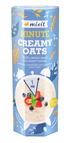 MIXIT Creamy Oats - Minutové ovesné vločky 750 g