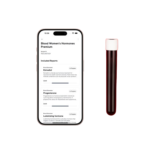 MACROMO Ženské hormony premium Krevní test