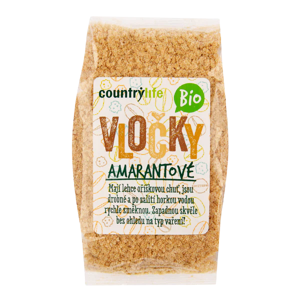 Fotografie COUNTRYLIFE Vločky amarantové BIO 250 g