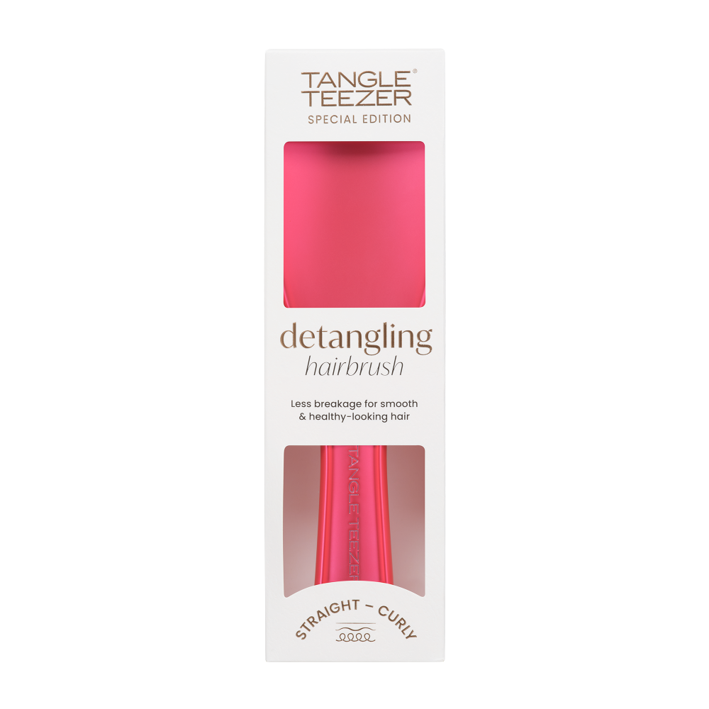 Fotografie TANGLE TEEZER The Ultimate Detangler Chrome Pink Thrill kartáč na vlasy