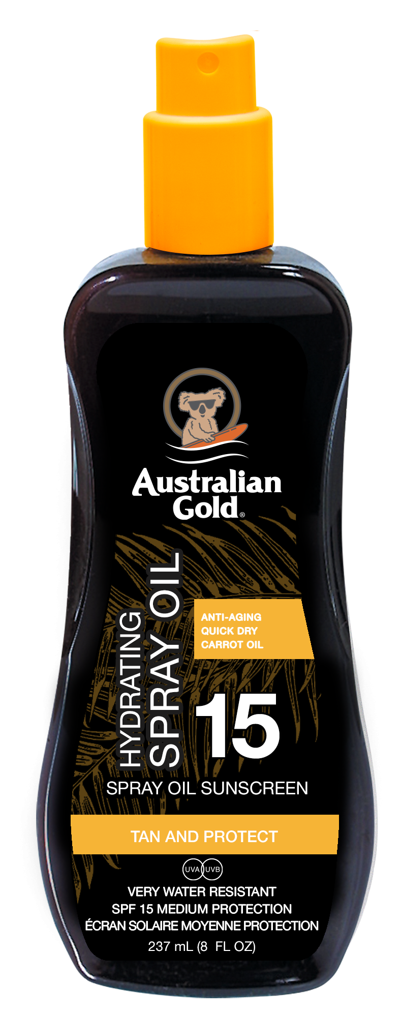 AUSTRALIAN GOLD SPF 15 Carrot Oil spray 237 ml