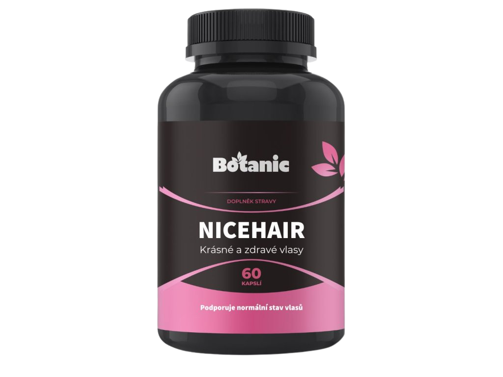 Fotografie BOTANIC NiceHair - Krásné a zdravé vlasy 60 kapslí