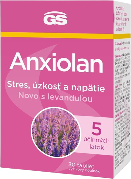 GS Anxiolan s levandulí 30 tablet
