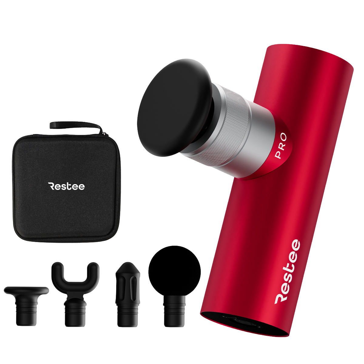 RESTEE PRO - Masážní pistole Red Sapphire